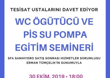 Balıkesir WC Öğütücü ve Pis Su Pompa Eğitim Semineri